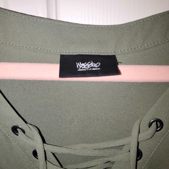 Army Green Target Dress - Picture 4 of 9